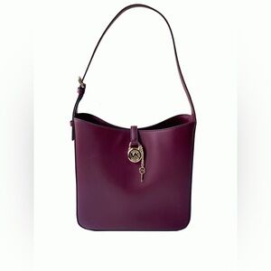 NWT Michael Kors Lyra Oxblood bucket bag
